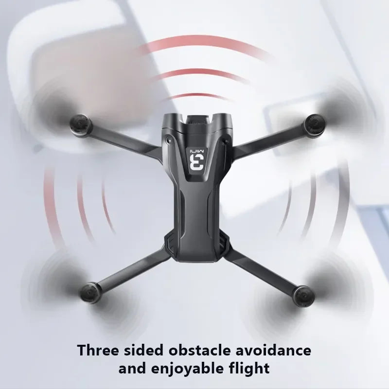 Shophouse Northwest Z908 Pro Max GPS drone 8K Dual Camera black quadcopter top view spinning props three sided obstacle avoidance