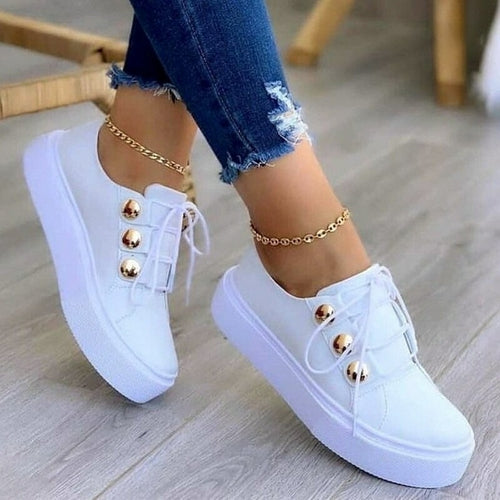 Light Breathable Female Running Shoes Casual Vulcanized