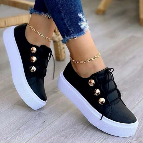 Light Breathable Female Running Shoes Casual Vulcanized