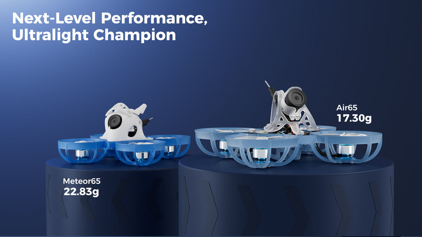 BETAFPV Air65 racing drone showcasing its ultralight design and advanced performance features