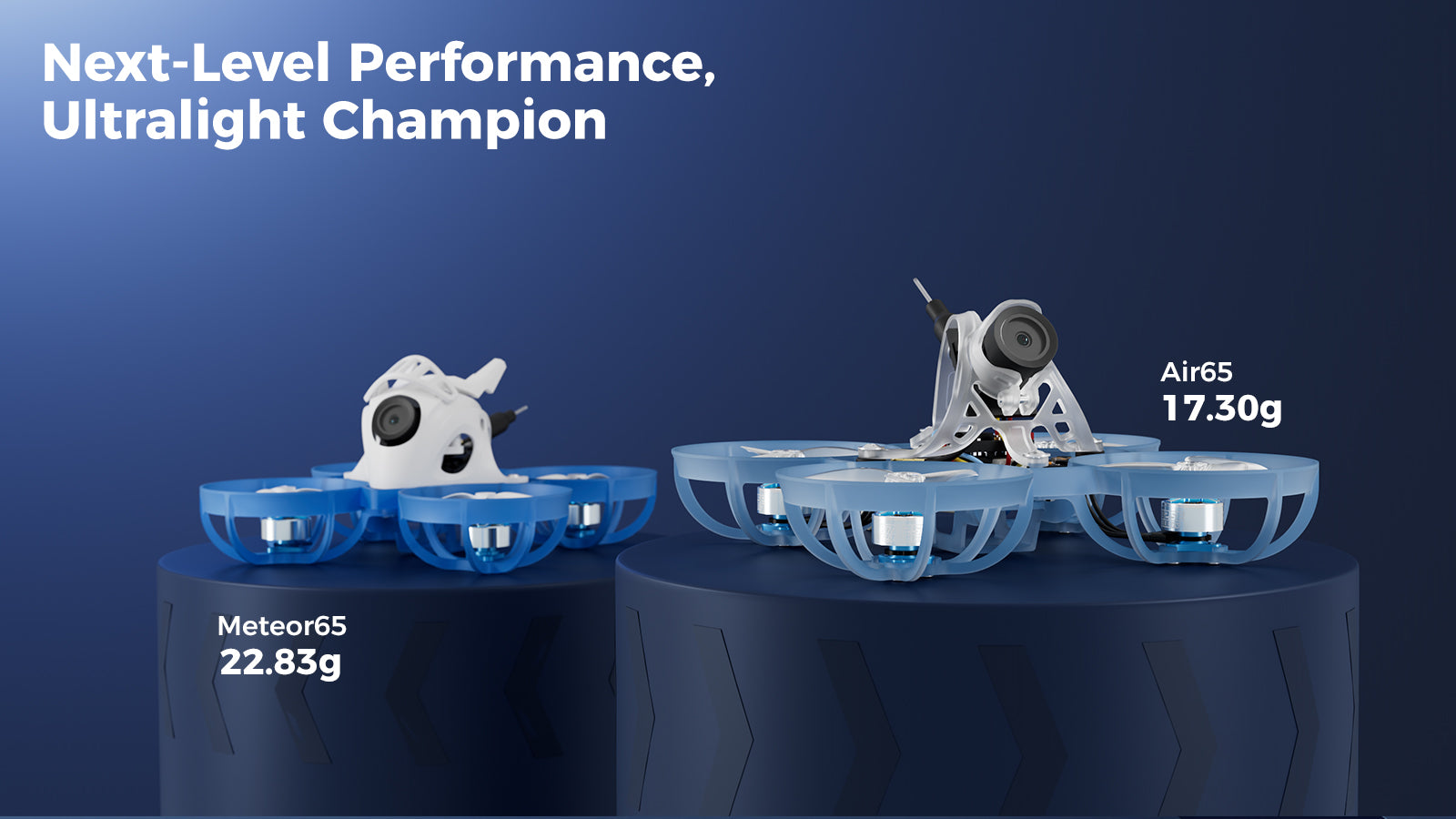 BETAFPV Air65 racing drone showcasing its ultralight design and advanced performance features