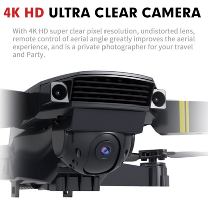 Wide angle dual camera drone featuring 4K HD ultra clear camera for superior aerial photography