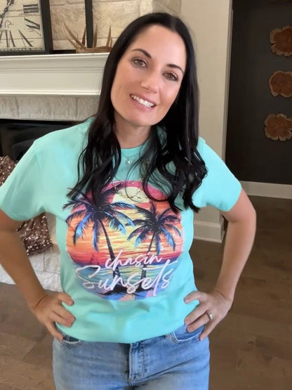 Chasin Sunsets Graphic Tee