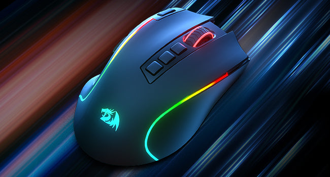 Shophouse Northwest 8000 DPI optical gaming mouse black ergonomic RGB mouse with extra side buttons